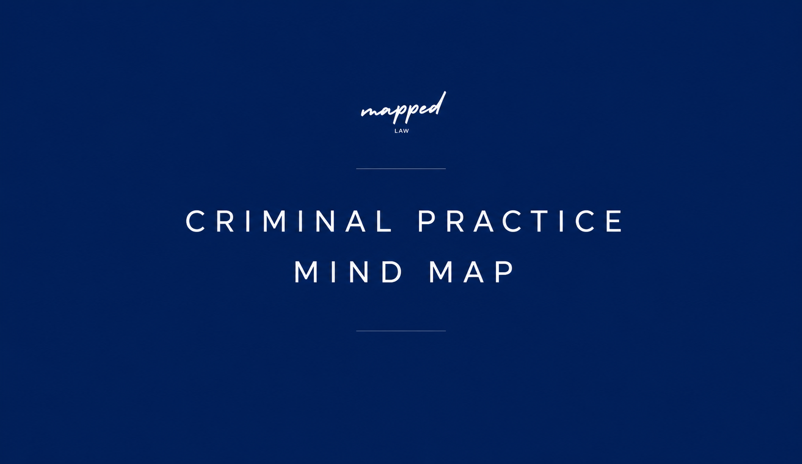 Criminal Practice - The SQE Blueprint